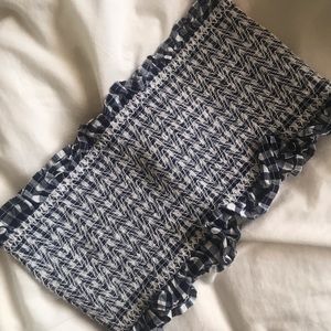 ZARA CROP TOP GINGHAM